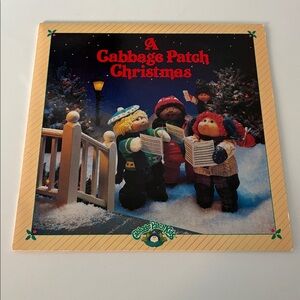 Vintage 1984 Cabbage Patch Kids "A Cabbage Patch Christmas" - Vinyl Record Album